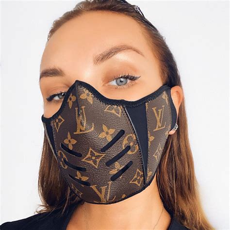 lv designer face mask